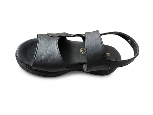 Huarache plataforma Dama Confort Lani | Piel de Borrego, Ligero y Antiderrapante