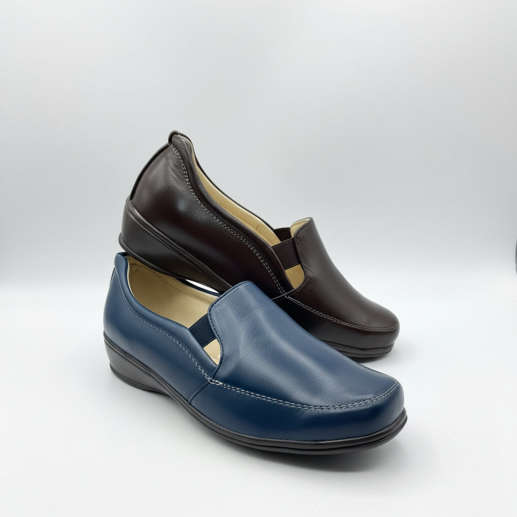 Zapato Dama Confort Aura | Piel de Borrego, Ligero y Antiderrapante.