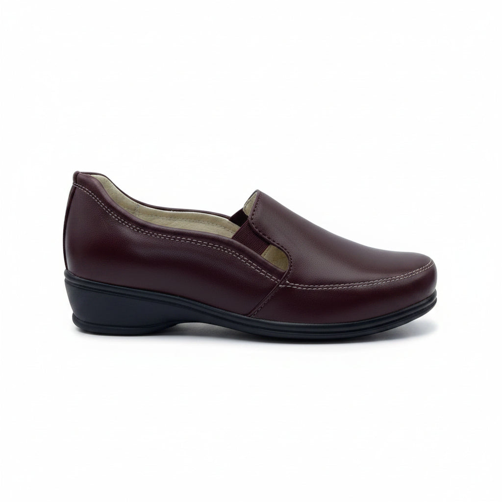 Zapato Dama Confort Aura | Piel de Borrego, Ligero y Antiderrapante.