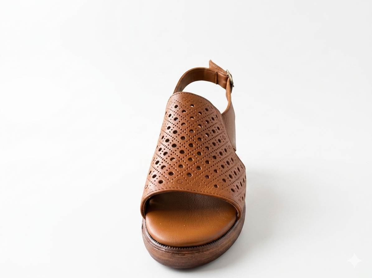 Huarache plataforma Dama Confort Lira | Piel de Borrego, Ligero y Antiderrapante