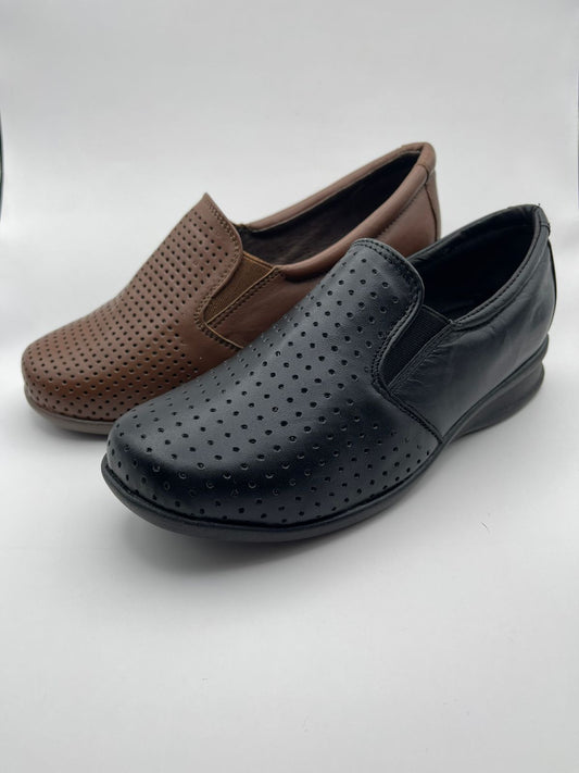 Zapato Dama Confort Ona | Piel de Borrego, Ligero y Antiderrapante.