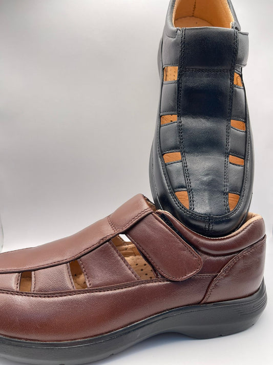 Huarache de Caballero Confort Ardus | Piel de Borrego y Suela Ligera.