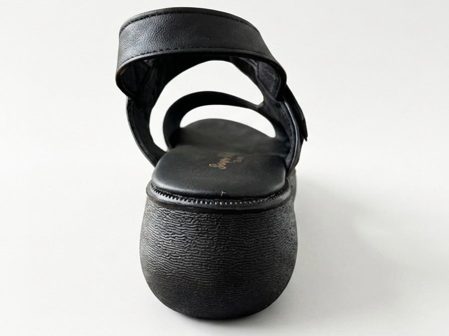 Huarache plataforma Dama Confort Lani | Piel de Borrego, Ligero y Antiderrapante