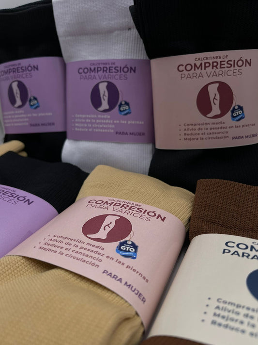 Calcetines de Compresión Media | Confort y soporte diario