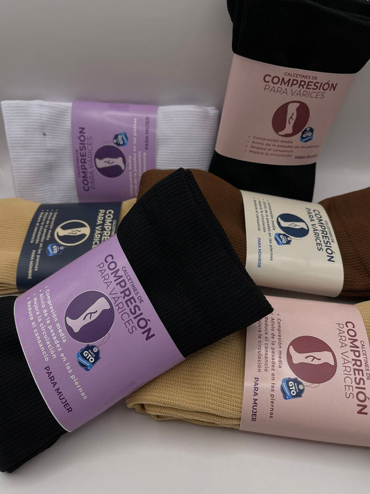 Calcetines de Compresión Media | Confort y soporte diario